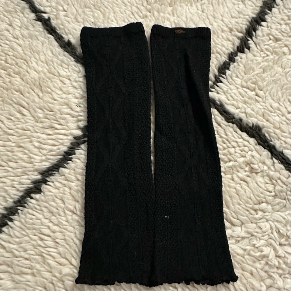 Roots Cable Knit Leg Warmers